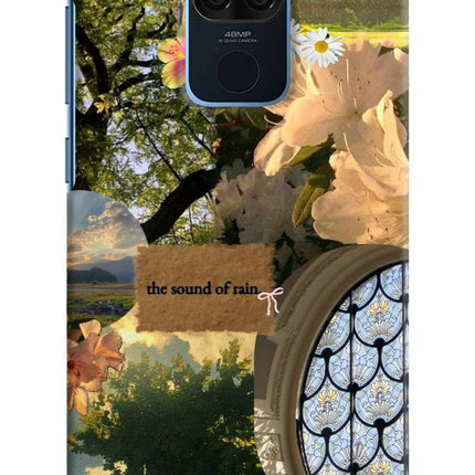 Rain Redmi Note 9 Hard Case Back Cover by Casekaro