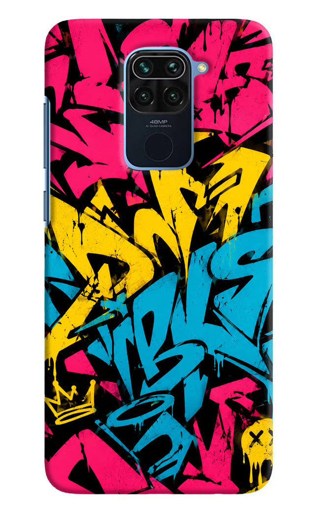 Graffiti Vibe Redmi Note 9 Hard Case Back Cover by Casekaro