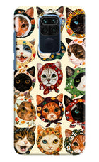 Cool Cat Redmi Note 9 Hard Case Back Cover by Casekaro