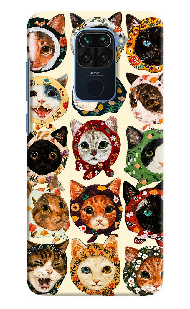 Cool Cat Redmi Note 9 Hard Case Back Cover by Casekaro