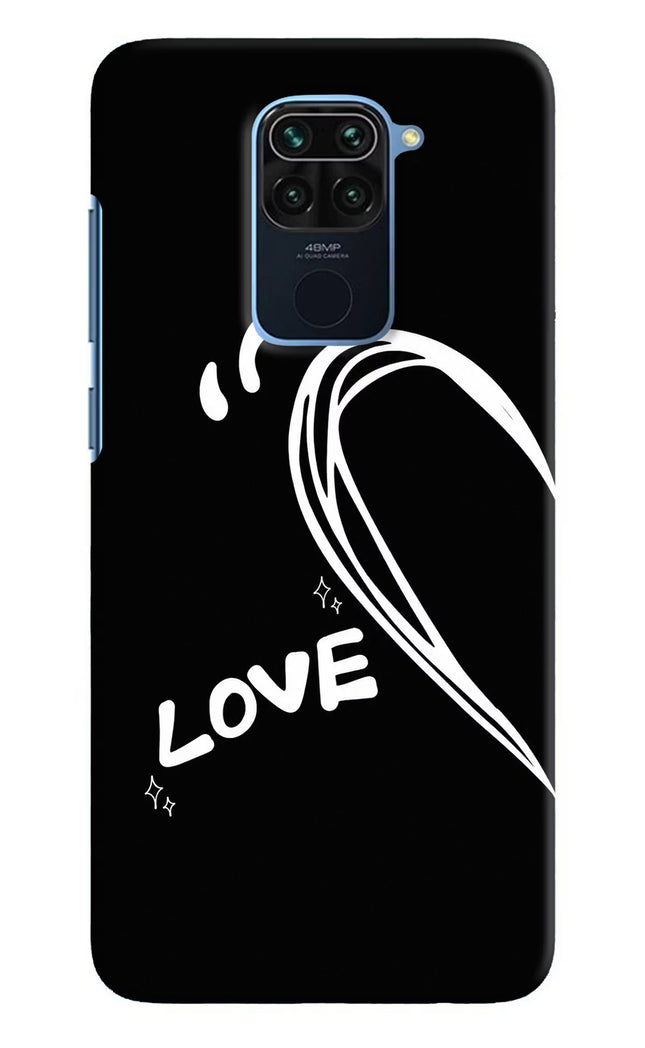 Love Line Redmi Note 9 Hard Case Back Cover by Casekaro