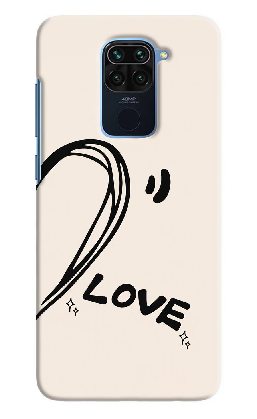 Soul Line Redmi Note 9 Back Cover, Hard case
