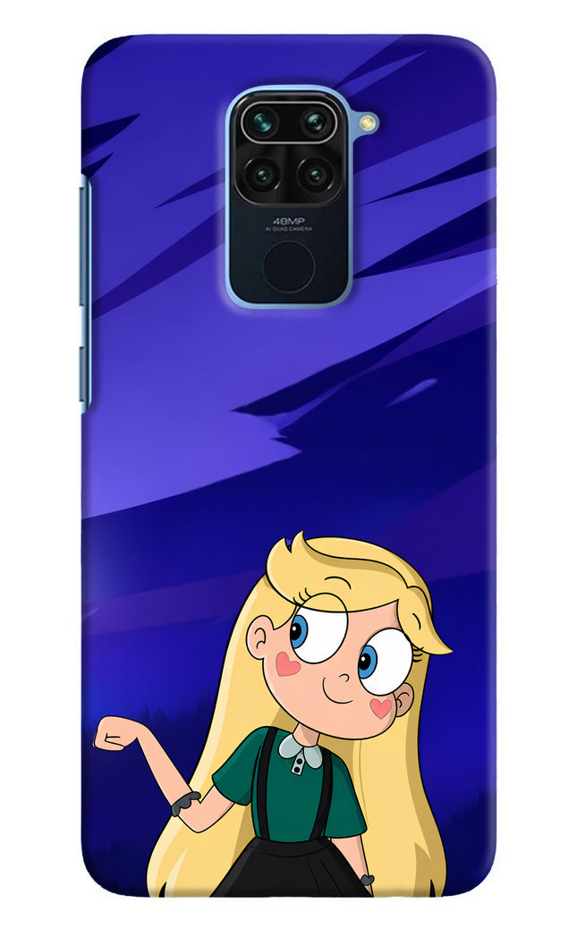 Star Glow Redmi Note 9 Hard Case Back Cover by Casekaro
