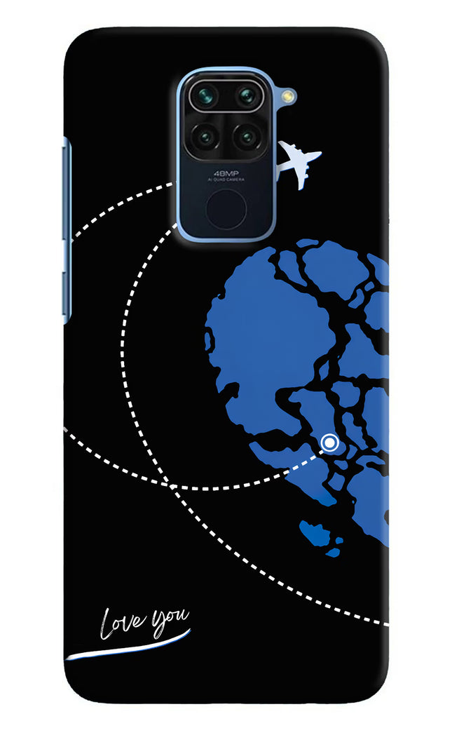 Love Orbit Redmi Note 9 Hard Case Back Cover by Casekaro