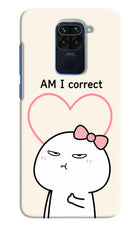 Always Right Redmi Note 9 Hard Case Back Cover by Casekaro