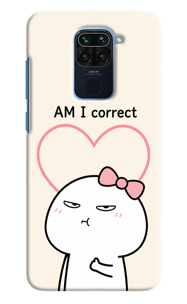 Always Right Redmi Note 9 Hard Case Back Cover by Casekaro