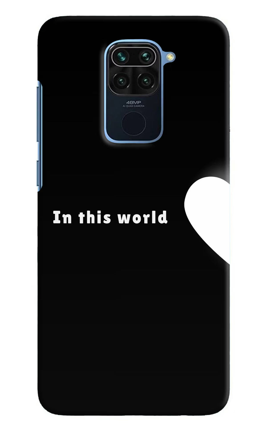 This World Redmi Note 9 Back Cover, Hard case