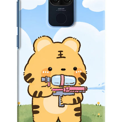 Tiger Treat Redmi Note 9 Hard Case Back Cover by Casekaro