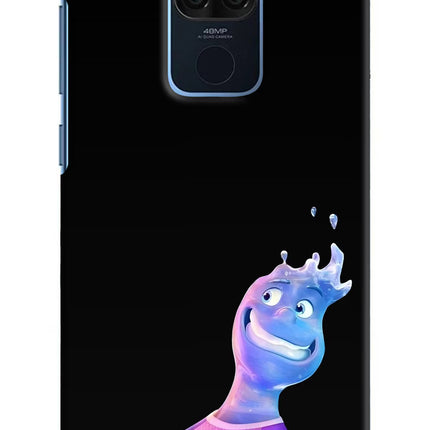 Wade Wave Redmi Note 9 Hard Case Back Cover by Casekaro