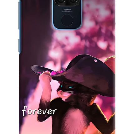 Forever Cat Redmi Note 9 Hard Case Back Cover by Casekaro