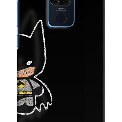 Bat Kitty Redmi Note 9 Hard Case Back Cover by Casekaro