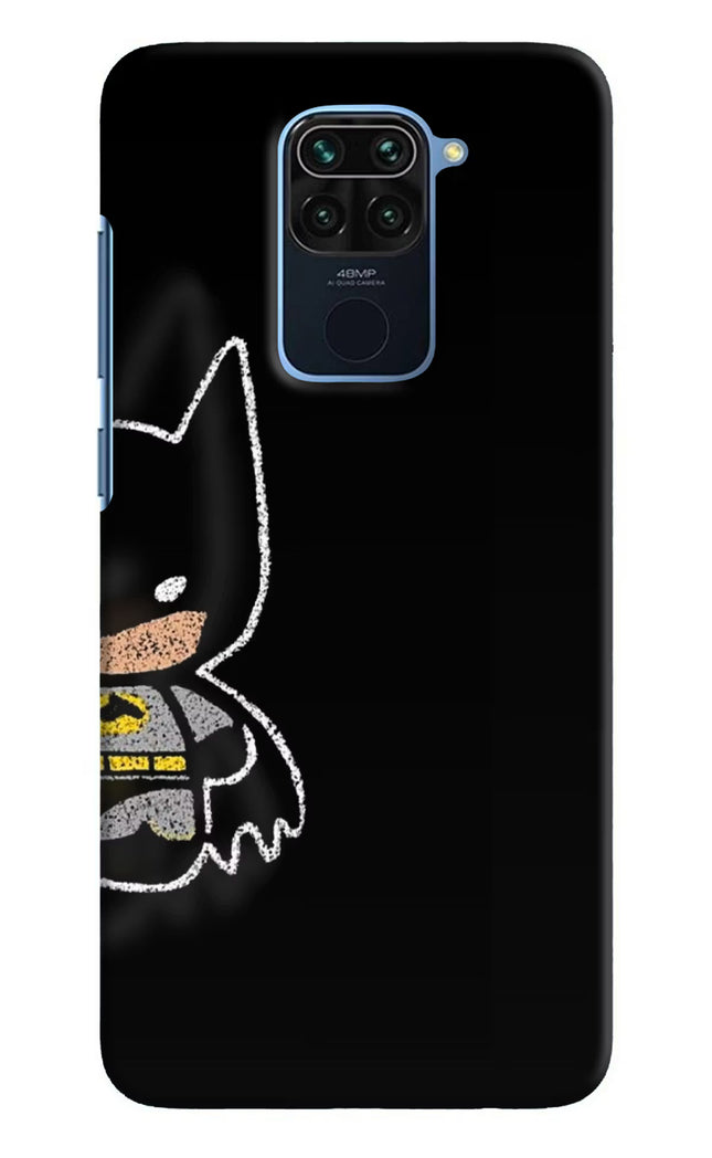 Bat Kitty Redmi Note 9 Hard Case Back Cover by Casekaro