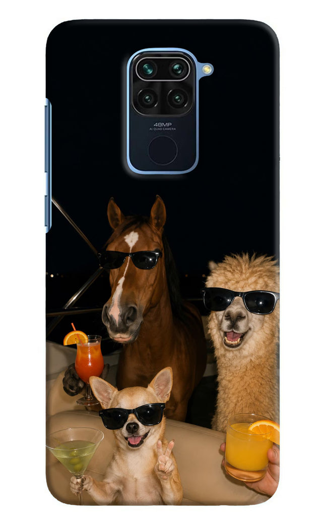 Party Squad Redmi Note 9 Hard Case Back Cover by Casekaro