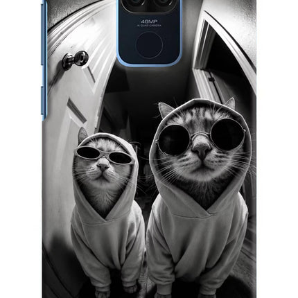 Hood Cats Redmi Note 9 Hard Case Back Cover by Casekaro