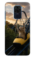 Rollercoaster Dog Redmi Note 9 Hard Case Back Cover by Casekaro