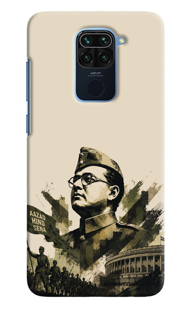 Netaji Rising Redmi Note 9 Back Cover