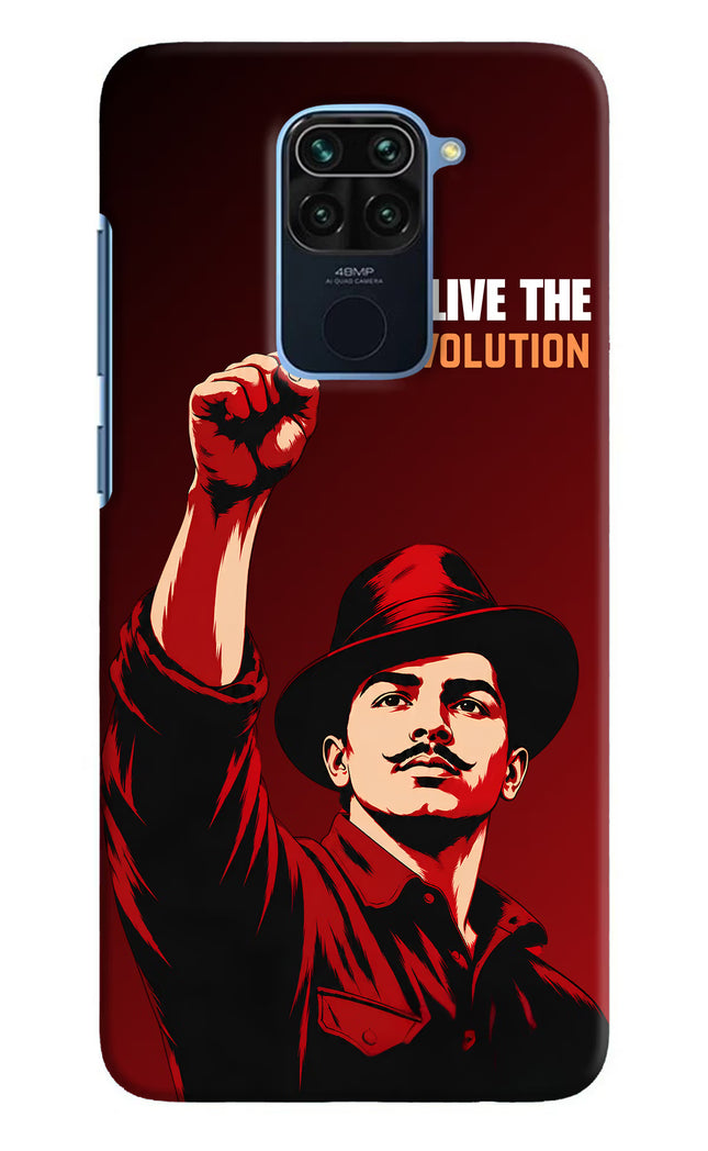 Bhagat Singh Revolution Redmi Note 9 Back Cover