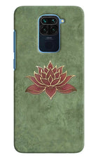 Lotus Grace Redmi Note 9 Hard Case Back Cover by Casekaro