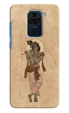 Krishna Redmi Note 9 Hard Case Back Cover by Casekaro
