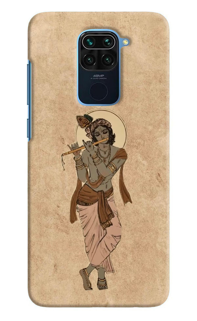 Krishna Redmi Note 9 Hard Case Back Cover by Casekaro