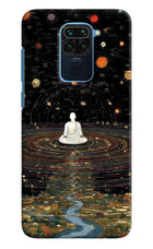 Space Monk Redmi Note 9 Hard Case Back Cover by Casekaro