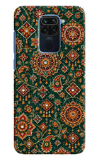 Green Pataka Redmi Note 9 Back Cover