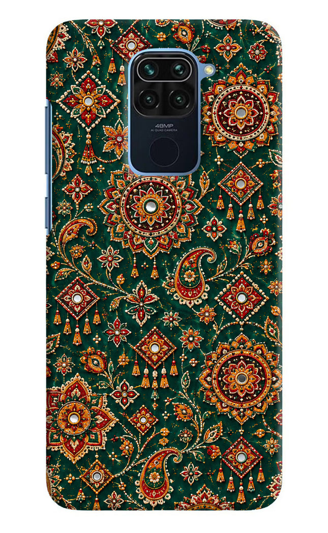 Green Pataka Redmi Note 9 Hard Case Back Cover by Casekaro