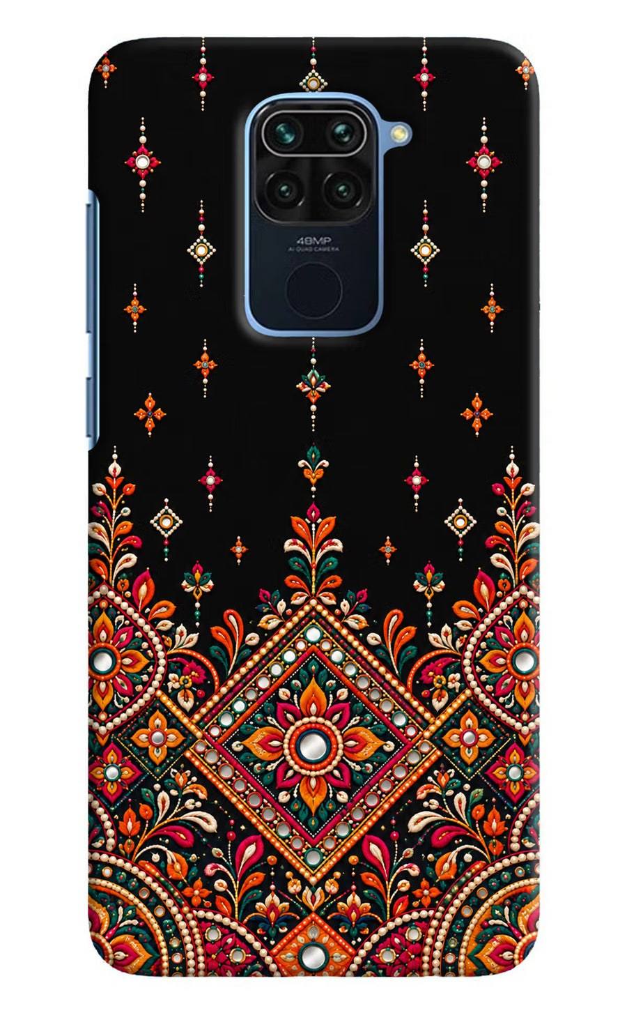 Noir Mehfil Redmi Note 9 Back Cover, Hard case