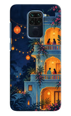 Balcony Glow Redmi Note 9 Hard Case Back Cover by Casekaro