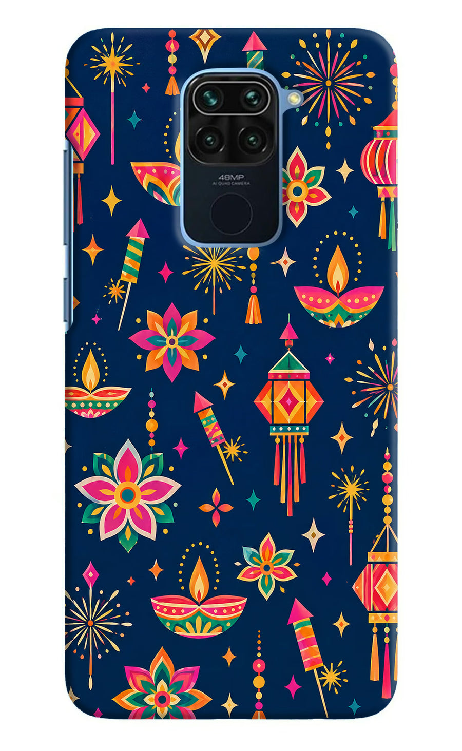 Festive Pop Redmi Note 9 Back Cover, Hard case
