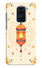 Golden Lantern Redmi Note 9 Hard Case Back Cover by Casekaro