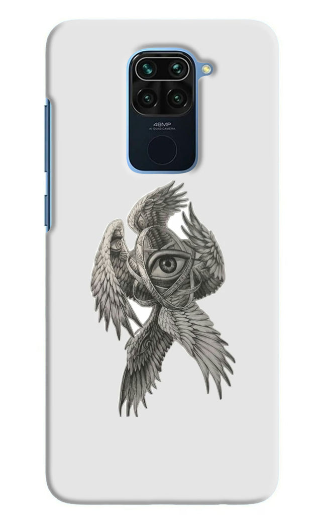 Accurate Angel Redmi Note 9 Hard Case Back Cover by Casekaro