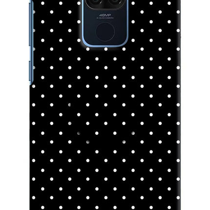 White Dots Redmi Note 9 Pop Case by Casekaro