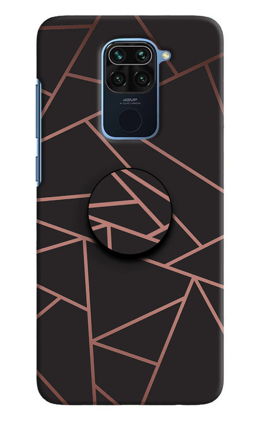 Geometric Pattern Redmi Note 9 Pop Case by Casekaro