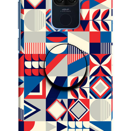 Colorful Pattern Redmi Note 9 Pop Case by Casekaro