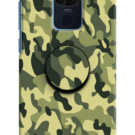 Camouflage Redmi Note 9 Pop Case by Casekaro