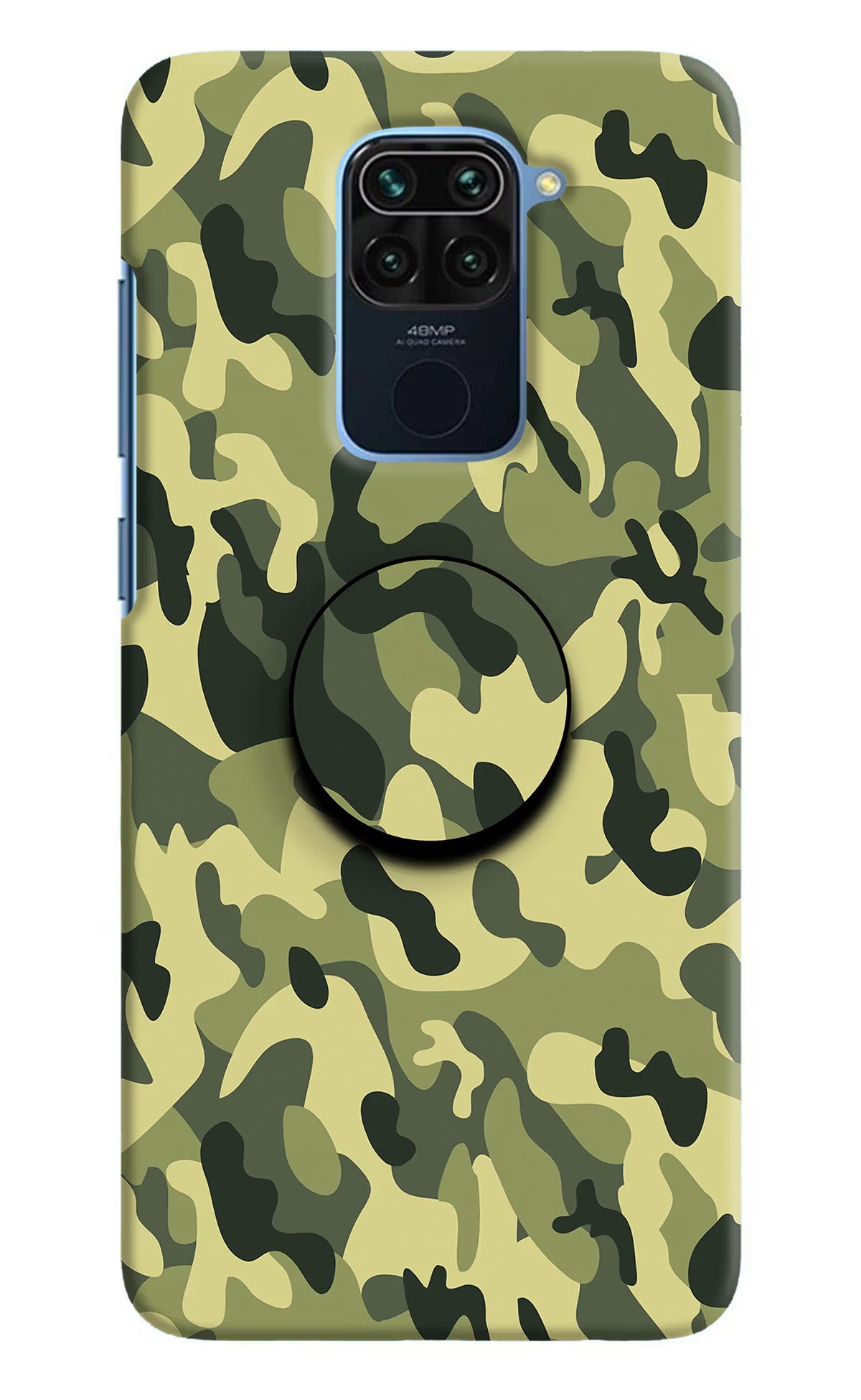 Camouflage Redmi Note 9 Pop Case by Casekaro
