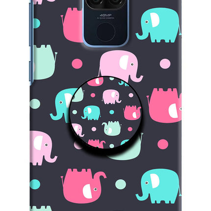 Baby Elephants Redmi Note 9 Pop Case by Casekaro
