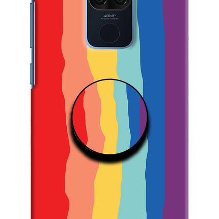Rainbow Redmi Note 9 Pop Case by Casekaro