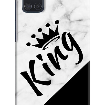 King Samsung A71 Hard Case Back Cover by Casekaro