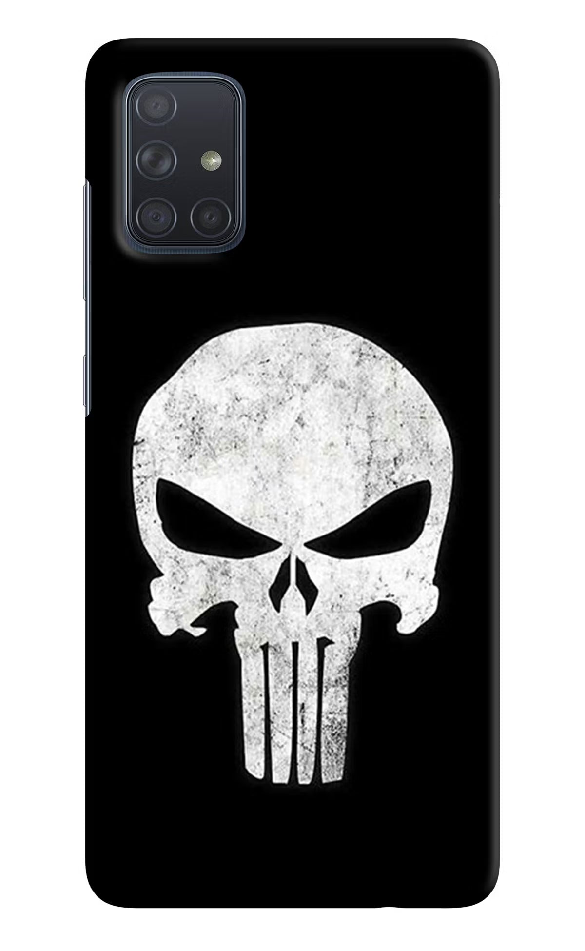 Punisher Skull Samsung A71 Hard Case Back Cover by Casekaro