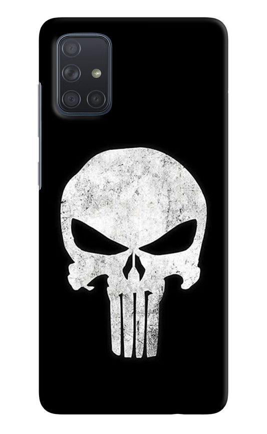 Punisher Skull Samsung A71 Hard Case Back Cover by Casekaro