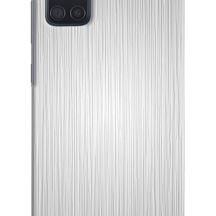 Wooden Grey Texture Samsung A71 Hard Case Back Cover by Casekaro