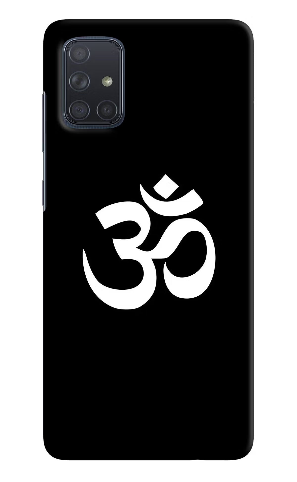 Om Samsung A71 Hard Case Back Cover by Casekaro