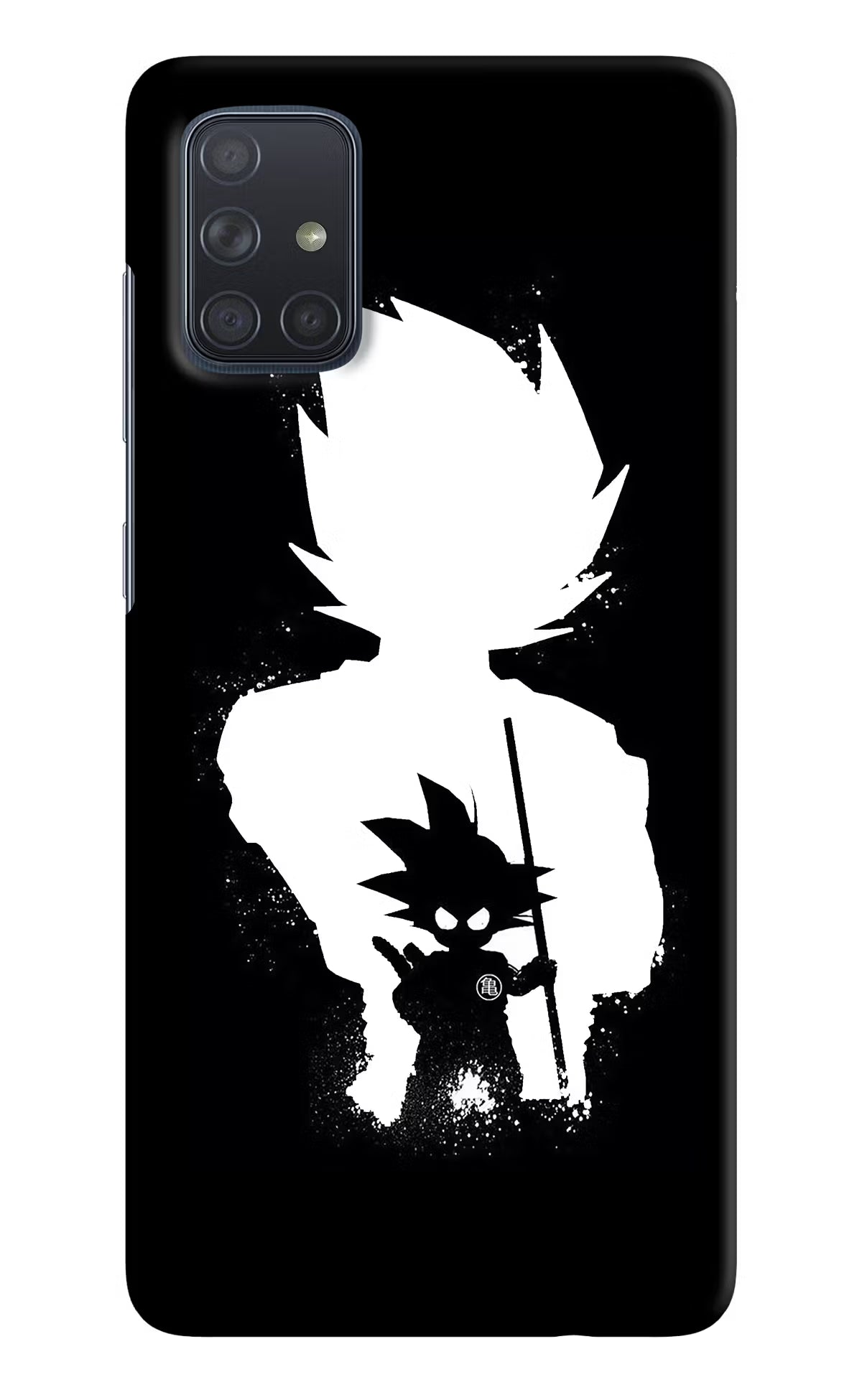 Goku Shadow Samsung A71 Hard Case Back Cover by Casekaro