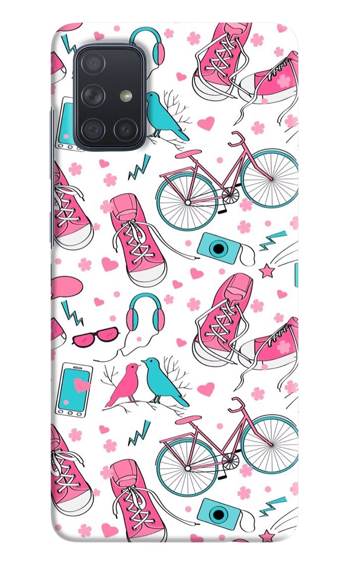 Artwork Samsung A71 Hard Case Back Cover by Casekaro