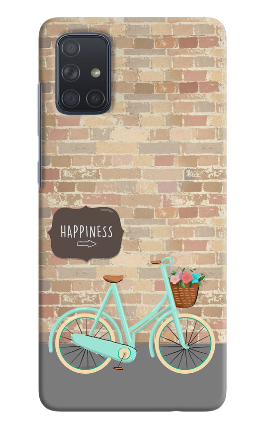 Happiness Artwork Samsung A71 Hard Case Back Cover by Casekaro