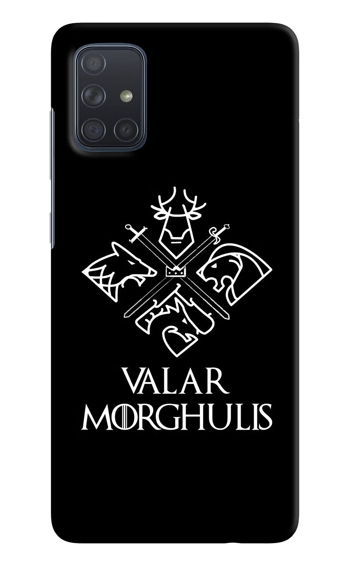 Valar Morghulis | Game Of Thrones Samsung A71 Hard Case Back Cover by Casekaro