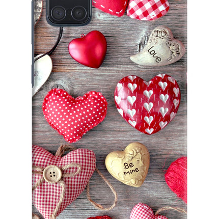 Love Wallpaper Samsung A71 Hard Case Back Cover by Casekaro
