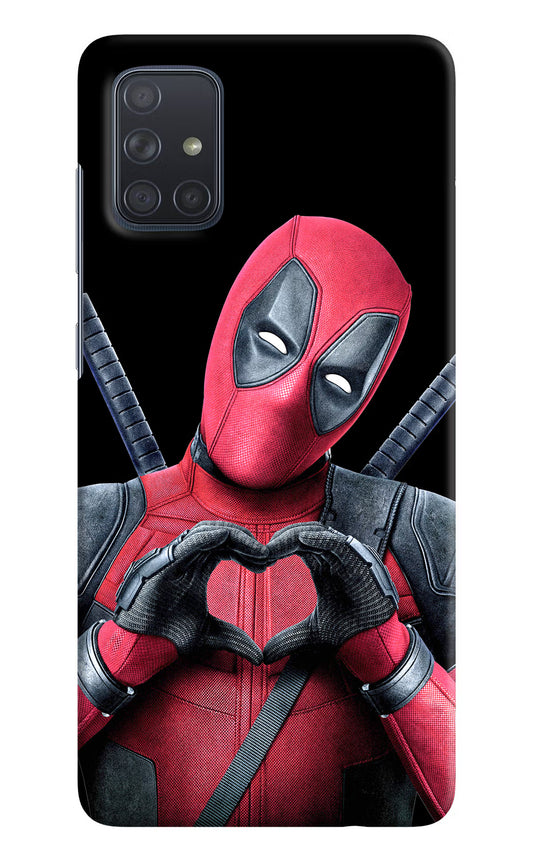 Deadpool Samsung A71 Hard Case Back Cover by Casekaro